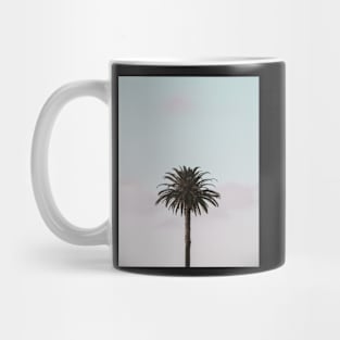 Palm, Summer, Blue, Neutral, Beach art Sea, Ocean, Fashion art, Modern art, Wall art, Print, Minimalistic, Modern Mug